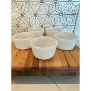 Vintage Glasbake Ramekins |‎ Set of 5